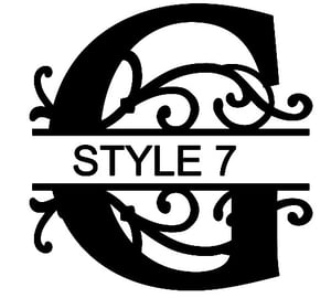 Image of Letter G Monogram