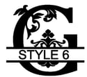 Letter G Monogram 