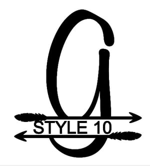 Image of Letter G Monogram 
