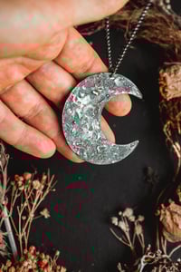 Image 2 of Silver Moon necklace