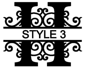 Image of Letter H Monogram