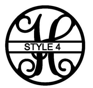 Image of Letter H Monogram 