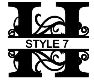 Image of Letter H Monogram