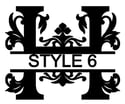 Letter H Monogram 