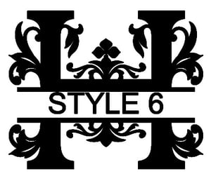 Image of Letter H Monogram