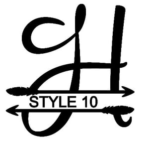 Image of Letter H Monogram