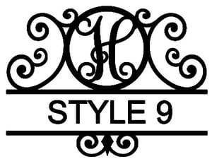 Image of Letter H Monogram