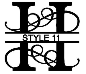 Image of Letter H Monogram