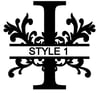 Letter I Monogram 
