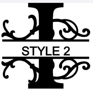 Image of Letter I Monogram