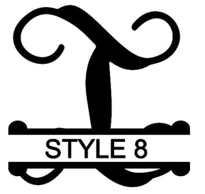 Image of Letter I Monogram 