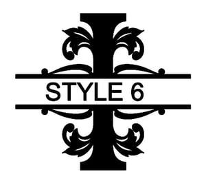 Image of Letter I Monogram 