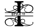 Letter I Monogram 