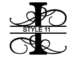 Image of Letter I Monogram 