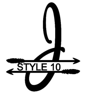 Image of Letter I Monogram 