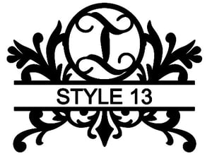 Image of Letter I Monogram 