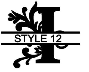 Image of Letter I Monogram 