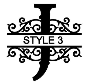 Image of Letter J Monogram