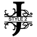 Letter J Monogram 