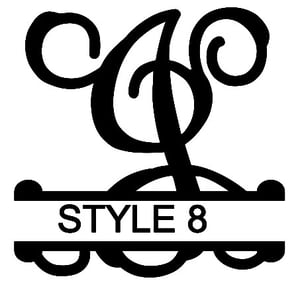 Image of Letter J Monogram 