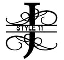 Letter J Monogram 