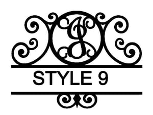 Image of Letter J Monogram
