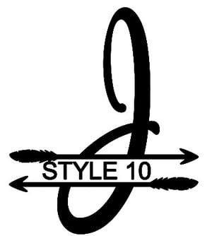 Image of Letter J Monogram 