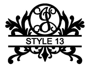 Image of Letter J Monogram 