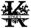 Letter K Monogram 