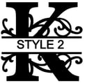 Letter K Monogram 