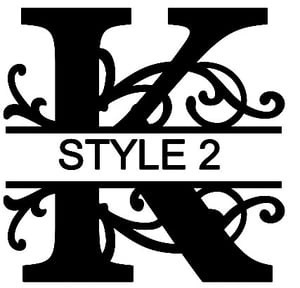 Image of Letter K Monogram 
