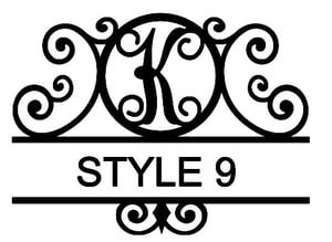 Image of Letter K Monogram 
