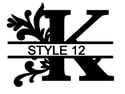 Letter K Monogram 