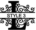  Letter L Monogram 