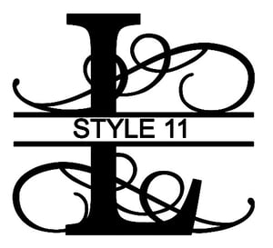 Image of Letter L Monogram