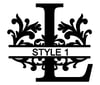  Letter L Monogram 
