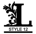  Letter L Monogram 