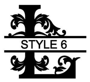 Image of  Letter L Monogram 