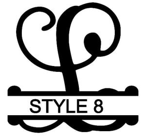 Image of Letter L Monogram
