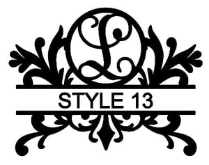 Image of Letter L Monogram