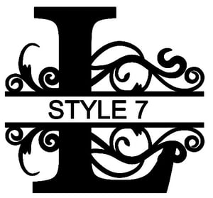 Image of  Letter L Monogram 