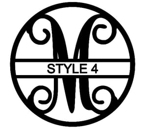 Image of Letter M Monogram