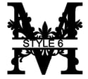  Letter M Monogram 