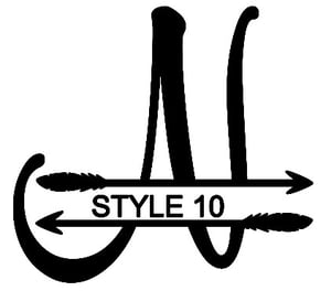Image of Letter N Monogram 