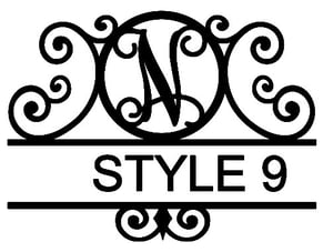 Image of Letter N Monogram