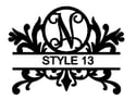 Letter N Monogram 