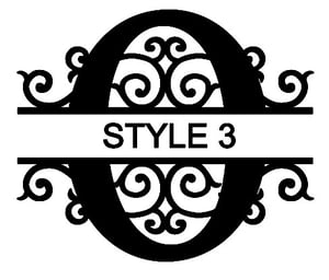Image of  Letter O Monogram 