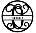  Letter O Monogram 