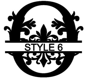 Image of  Letter O Monogram 