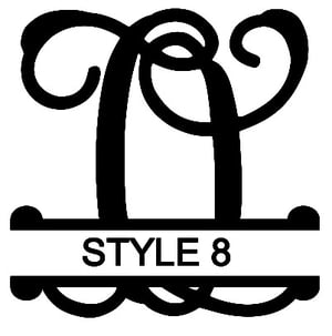 Image of Letter O Monogram